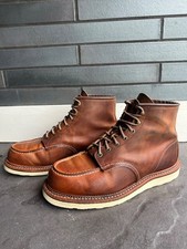 Red Wing Moc Toe Boot model 1907, Copper Roug...