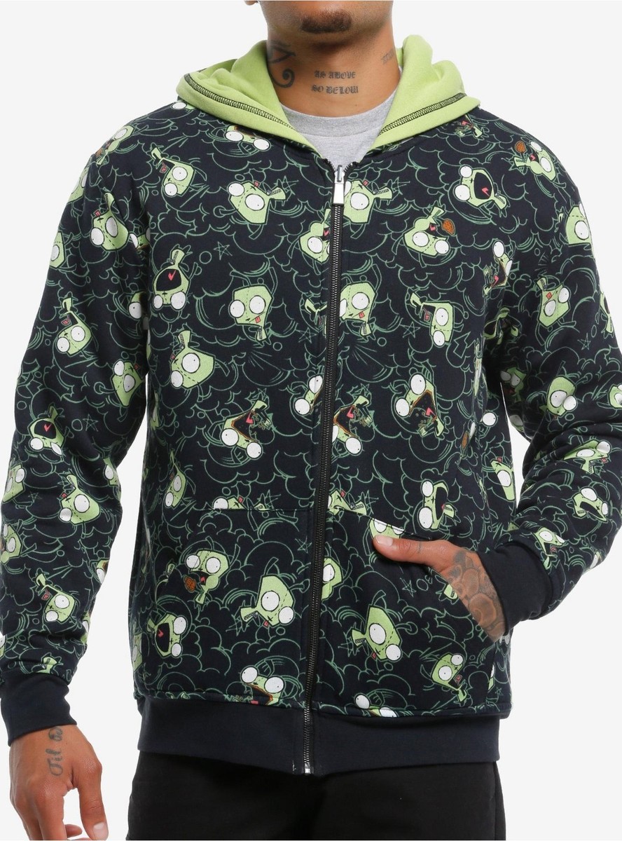 Invader Zim GIR Reversible Hoodie 2X | eBay