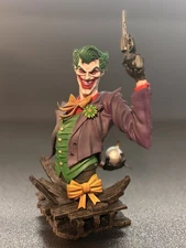 Joker Bust 3D Resin Sculpture Statue Model Kit DC size Painted 