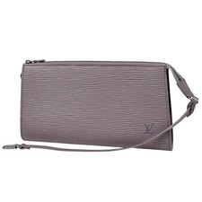 Louis Vuitton Pochette Accessori Trucco Cosmetici Accessorio Pochette Epi Viola...