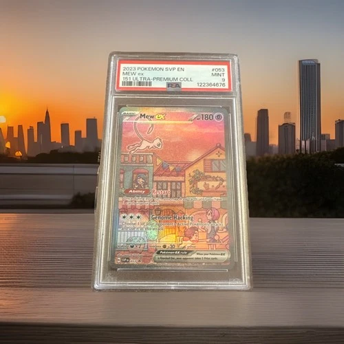 2023 Pokemon SVP EN 151 Ultra Premium Collection #053 Mew ex PSA 9 MINT