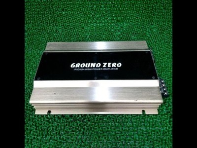 GROUND ZERO 4ch power amplifier GZIA 4115HPX
