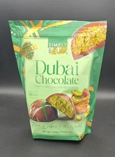 Simply BKLVA Dubai Chocolate - 1 Bag of 26 individually wrapped pieces