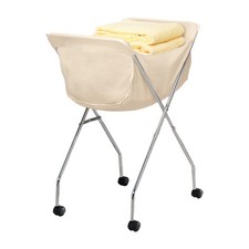 Laundry Cart with Wheels - Measures 23" x 18" x 32"