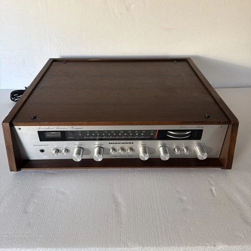 Vintage Rare Marantz Model Twenty Five "25" Stereo Receiver & Wood Cover | AS-IS