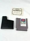 Monopoly Nintendo Nes 1991 Tested Authentic Vintage  Manual
