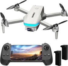 Brushless Motor FPV Drone with 4K Camera for Adults, Foldable RC Quadcopter
