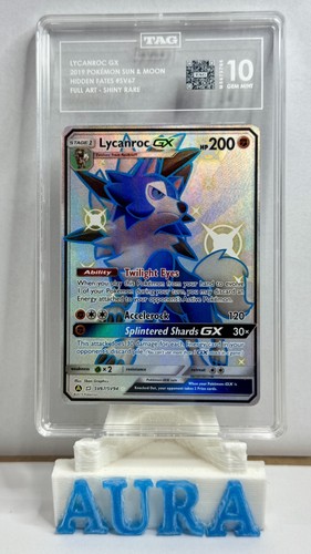 Lycanroc-GX graded TAG 10 for sale on eBay