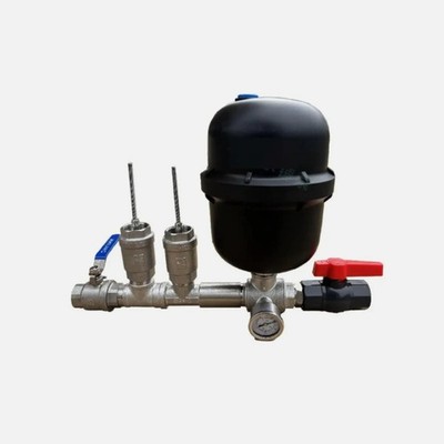 1-Zoll Doppelventil Edelstahl Wasser Hammer Pumpe Hydraulische Ram Pumpe