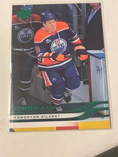 25/26 UPPER DECK CURTIS LAZAR GREEN HOLIDAY PARALLEL EXTENDED SP UD #549