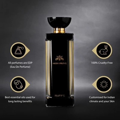 Riiffs Mon Prive EDP Perfume For Men Long Lasting Perfume  Eau de Parfum Luxury