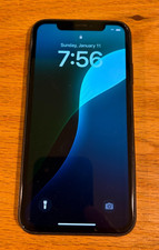 Apple iPhone XR - 128 GB - Black (AT&T) - Battery 78% Lightning port NOT WORKING