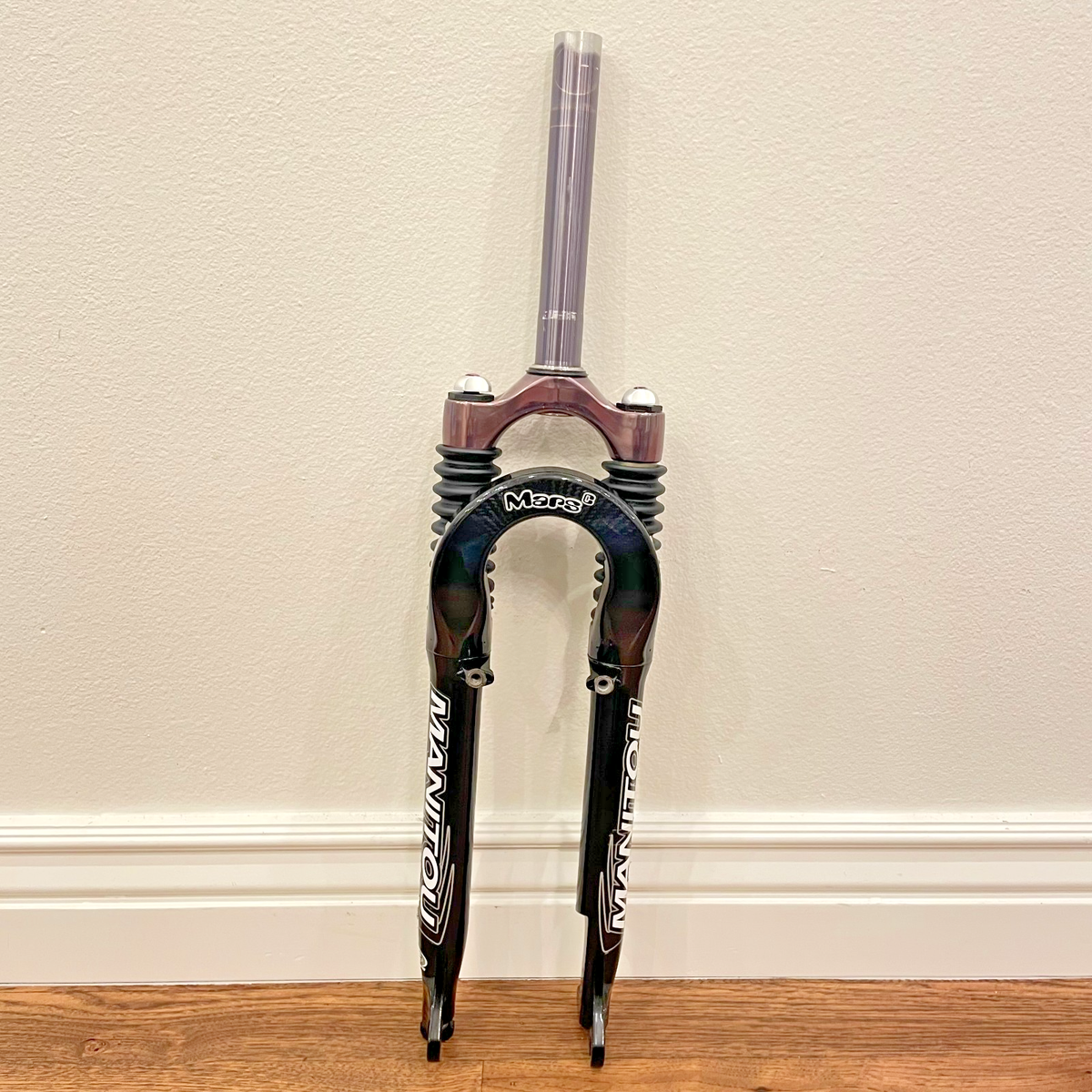 Vintage Manitou Mars C Carbon Suspension Fork 1 1/8 Rim Brake