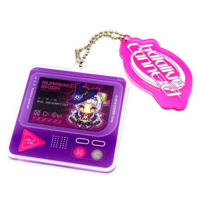 Murasaki Shion Pixel Art Keychain Hololive Connect POP UP SHOP Japan C533