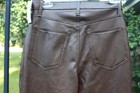 28 Short NWT Abercrombie and Fitch vegan leather fall pants faux 90s straight — photo 2