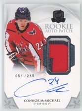 2020-21 UD The Cup Patch RPA Connor McMichael RC Auto /249 #164