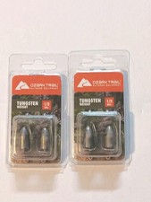 2 Packs Of 2 Ozark Trail Tungsten Weight 1/2 oz.