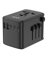 Universal Travel Plug Adapter - International Power Adapter with 5 USB Ports ...
