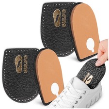 Sulpo 2 paia di solette con rialzo per tallone per scarpe da uomo e da donna per