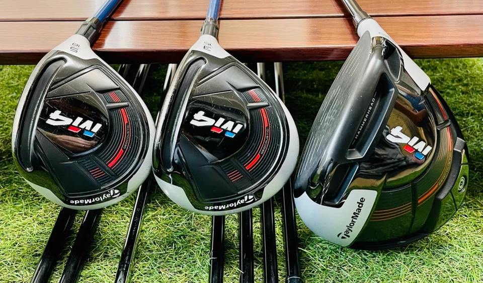 TaylorMade ALL M4 Set 1w 3w 5w 5-9Pw Iron 10pics S Flex RH Mens Golf Culb - Image 2 of 4