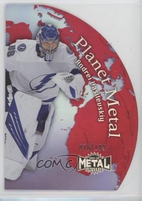 2021 Skybox Metal Universe Planet Red Achievement 76/199 Andrei Vasilevskiy 0tc2