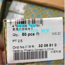 50PC/box New Phoenix Contact 3209510 PT 2,5 Feed-Through Terminal Block