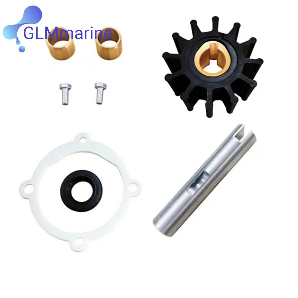 Raw Sea Water Pump Impeller & Shaft Kit for  Drives 3.0 4.3 5.0 5.7 7.4 8.1 8.2