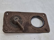 Vintage Original 1919 - 1925 Ford Model T Switch Gauge Dash Plate Rat Rod