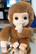 Little Live Pets Baby Monkey Interactive Toy Makes Sounds 12  Long