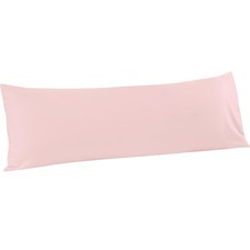 Blush Pink Body Pillowcase, 20x54 Inches, Soft Feel, Envelope Design