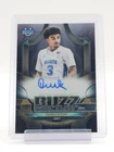 DEREK DIXON 2025-26 BOWMAN CHROME U BUZZ FACTOR AUTO BASE #BZA-DD UNC Q7302