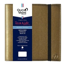 Quo Vadis 2026 Edition Time  Life Diary 16x16 Weekly Vertical Starting December