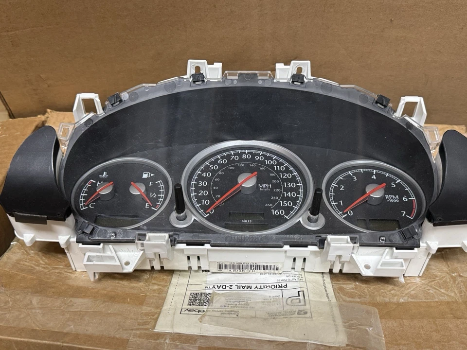 04 05 06 CHRYSLER CROSSFIRE CLUSTER SPEEDOMETER GAUGE 51K Miles A 193 540 02 11 - Image 4 of 4