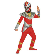 Girl's Classic Power RangersT Cosmic Fury Red Ranger Costume - Morris Costumes