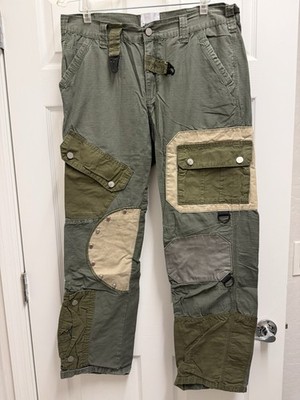 MNML Men's Patchwork Cargo Pants 33