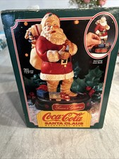 VINTAGE 1993 Ertl Coca-Cola Santa Claus Mechanical Coin Bank Train NEW IN BOX