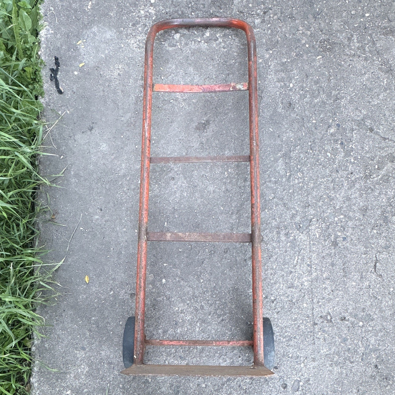 Craftsman Vintage 2-Wheel Utility Hand Truck, Hard Rubber Wheels