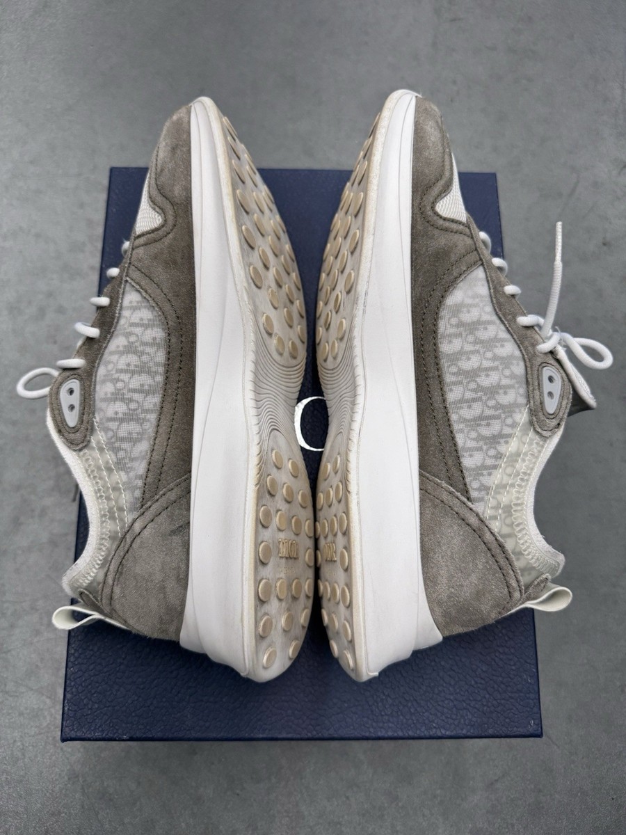 Dior B25 Runner Sneaker White / Grey Size 42 / US 9 | eBay