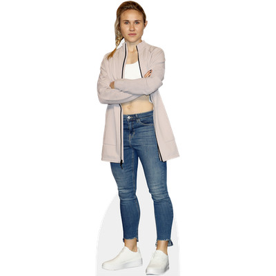 Izzy Christiansen (Jeans) lebensgroßer Ausschnitt