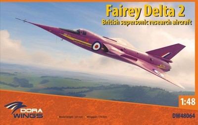 Dora Wings 48064 Fairey Delta 2 1/48 plastic kit