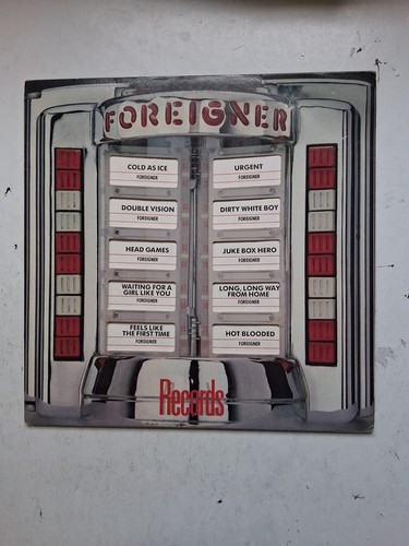 Vinyl Record LP Foreigner Records Greatest Hits VG