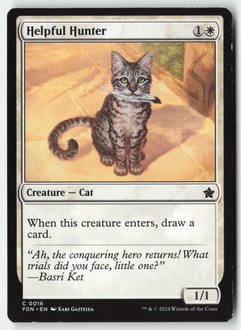 Helpful Hunter 16 FDN MP Common Regular