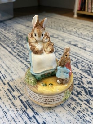 Peter Rabbit Mrs. Potter 1997 Music Box