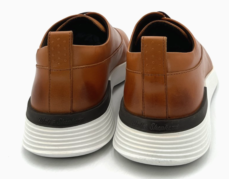 Wolf & Shepherd Crossover Longwing Oxford Sneakers Mens 6 Brown Leather NIB RESIZED_CROSSOVER_DERBY_ELITE_  main image 4