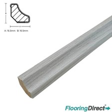 Bundle Pack 10 Laminate Floor Scotia Beading Trim 1.2m Metre Length in 30 Colour