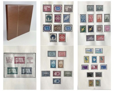 UNO NEW YORK postfrisch Sammlung 1951-179 kpl. inkl. Block 1 im SAFE Album [634]