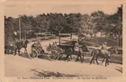 WW1 Belgian Army Horse Drawn Artillery Elsenborn Camp RPPC Military Postcard