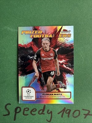 Topps Finest UCC 2024-25 Prized Wirtz Fusion Black Red Case Hit 1:207 PFF-11