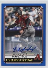 2020 Topps Big League Auto Eduardo Escobar #22 Auto sh7
