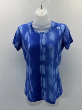Under Armour Active Heat Gear Fitted Top Size S EUC Blue